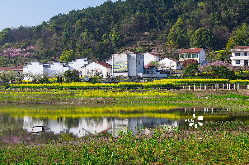 湖北黄石大冶沼山森林公园春季风光图片素材
