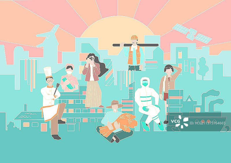 五一劳动节图片素材