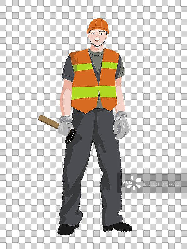 职业人物插画元素图片素材