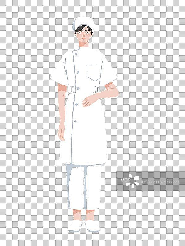 职业人物插画元素图片素材
