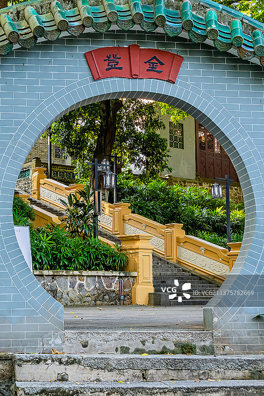 玉岩书院古建筑图片素材