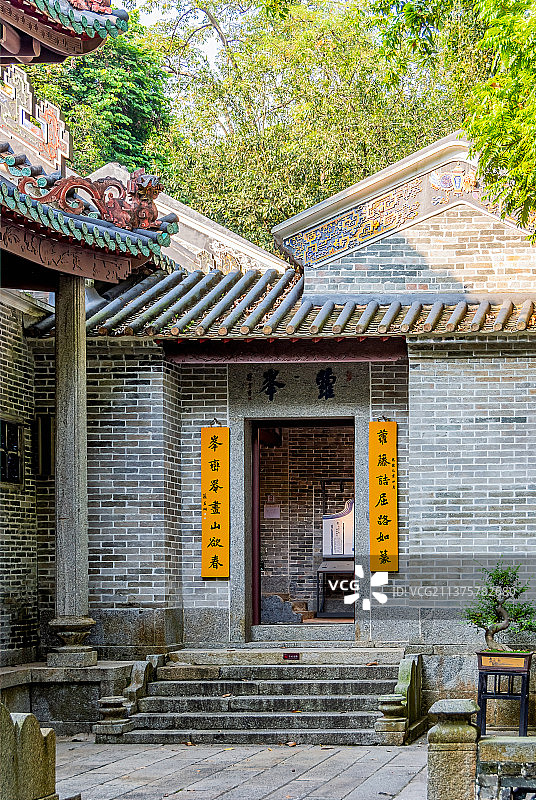 玉岩书院古建筑图片素材