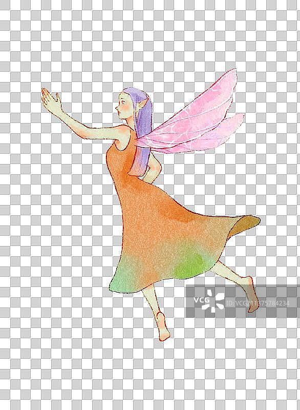 飞翔的仙子图片素材
