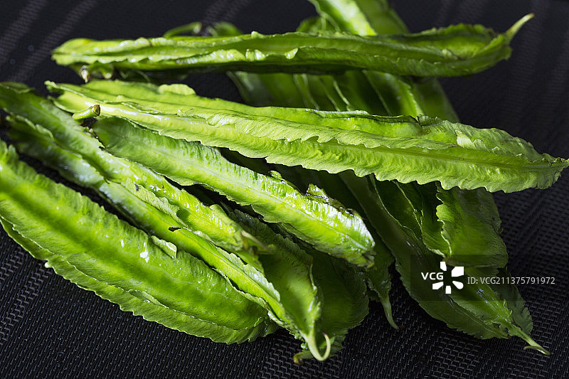 绿色蔬菜、四角豆、海南蔬菜、特色、原始、原生态、有机食品图片素材