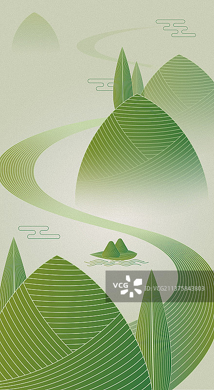 二十四节气端午节节气海报图片素材