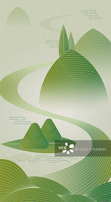 二十四节气端午节节气海报图片素材