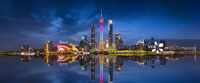 广州珠江新城CBD图片素材
