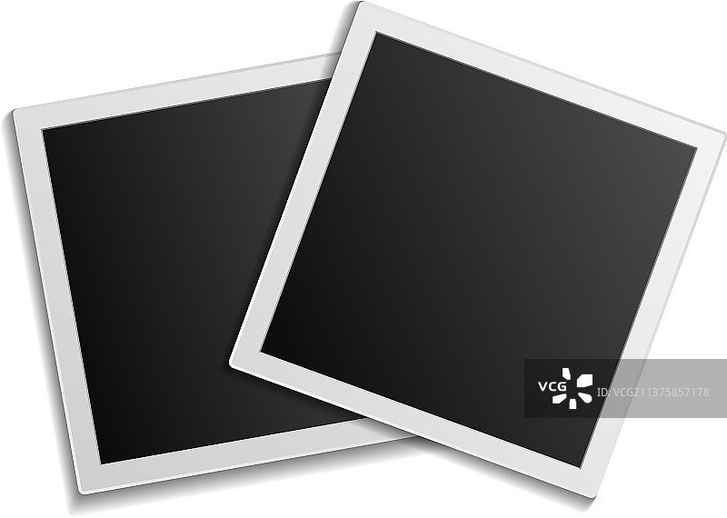 卡片情侣相框写实样机照片图片素材