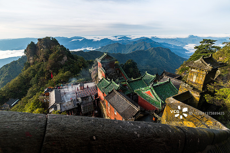 武当金顶图片素材