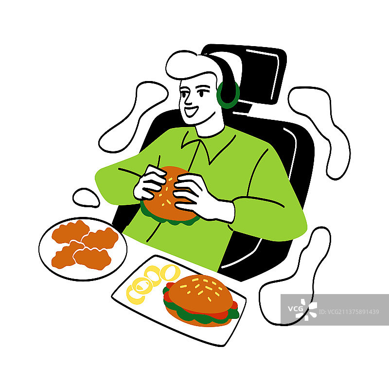 人们在吃东西图片素材