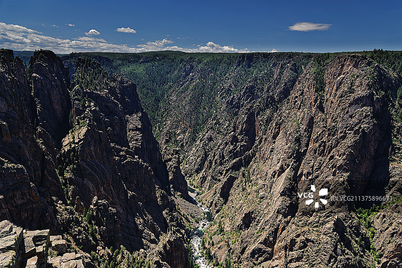 美国大岛上方的蓝天图片素材