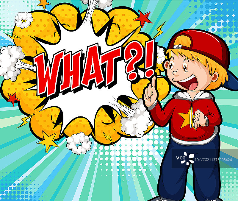 复古漫画表情缩写图片素材