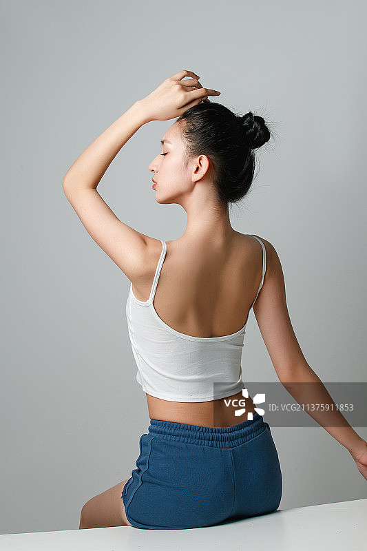 漂亮女人肖像图片素材