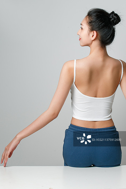 漂亮女人肖像图片素材