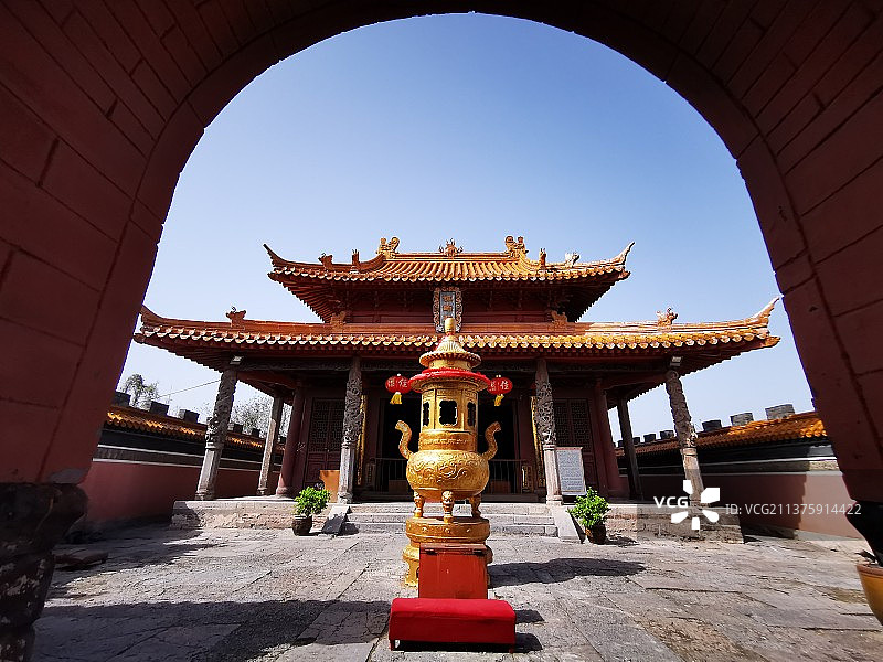 太晖观祖师殿图片素材