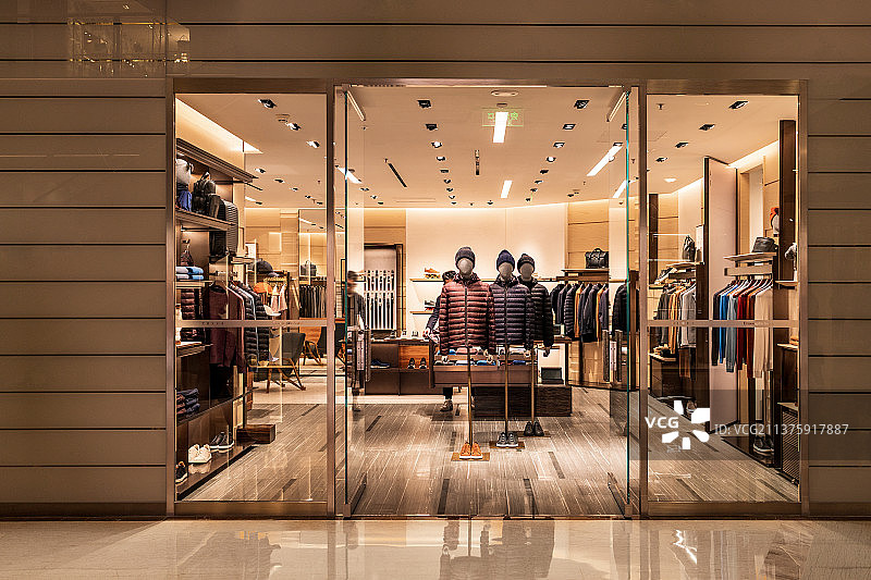 店面展示橱窗图片素材