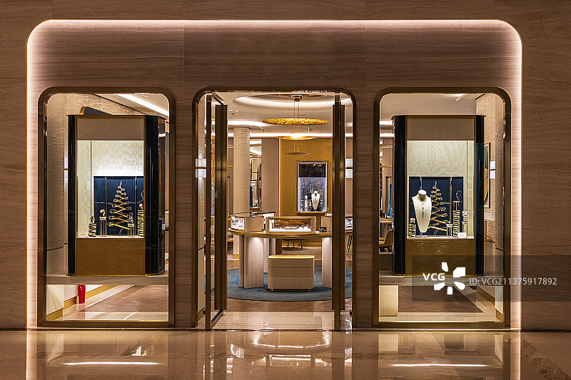 店面展示橱窗图片素材