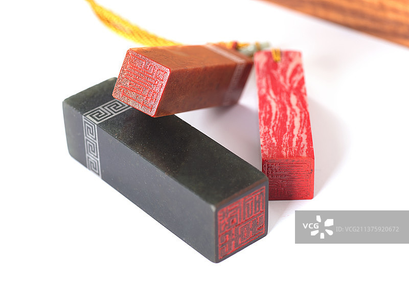 篆刻石章图片素材