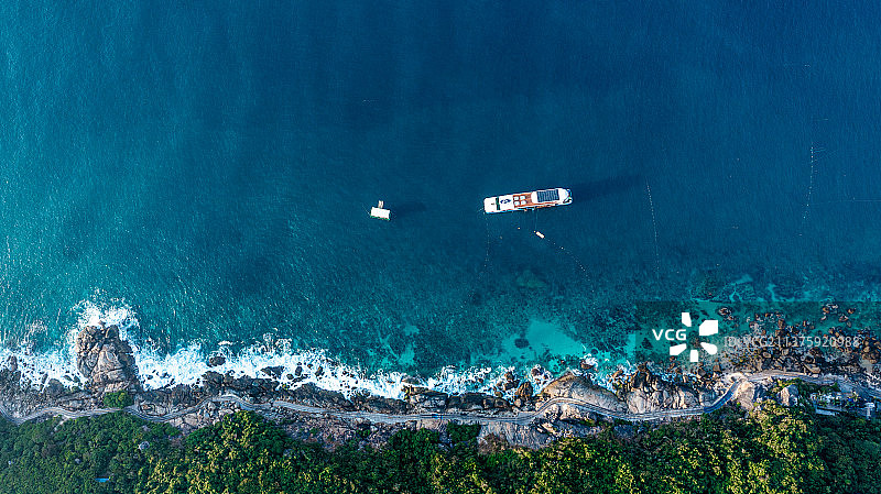 海南岛 万宁 石梅湾 海滩 三亚 自然 清新 环保 碳中和图片素材
