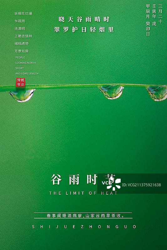谷雨设计模板海报图片素材