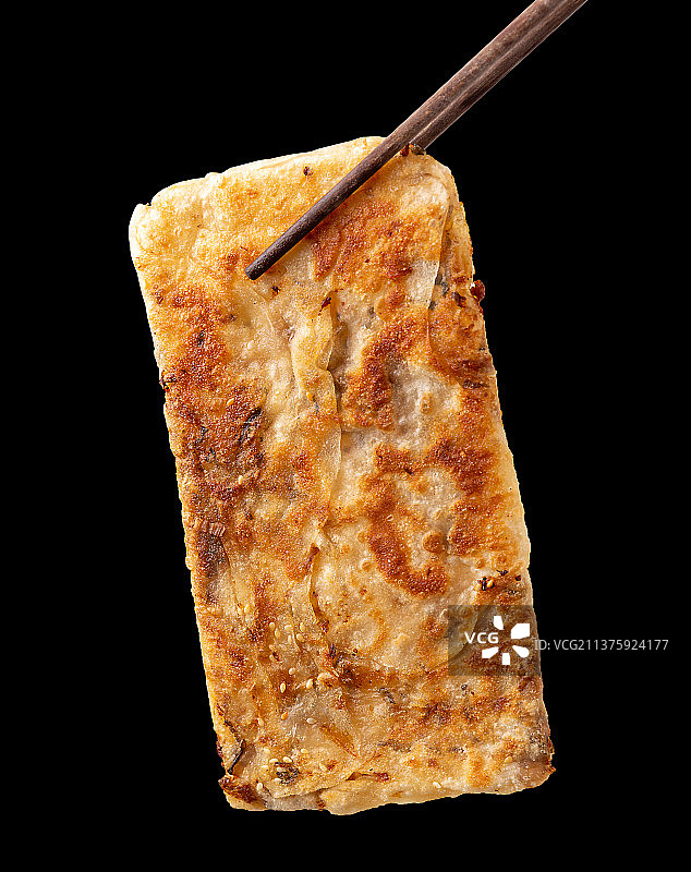 地方特色美食小吃：梅干菜锅盔图片素材