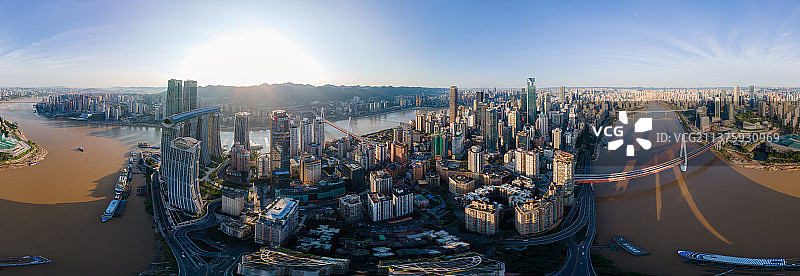 重庆360度全景图图片素材