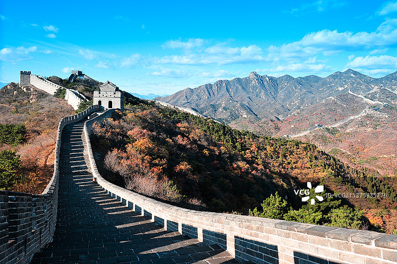 八达岭长城图片素材