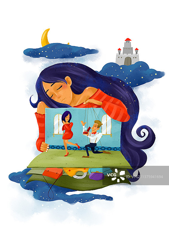 爱情故事-求婚图片素材