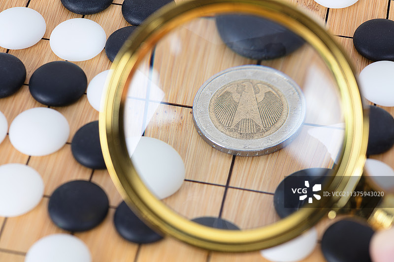 金融博弈概念图片素材