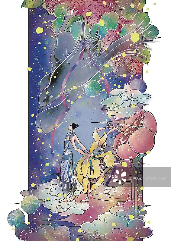 【二十四节气之中国舞】之【惊蛰】图片素材