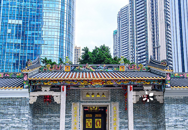 深圳南山区科技园大涌大王古庙图片素材