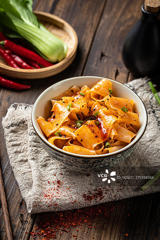 四川红油面皮图片素材