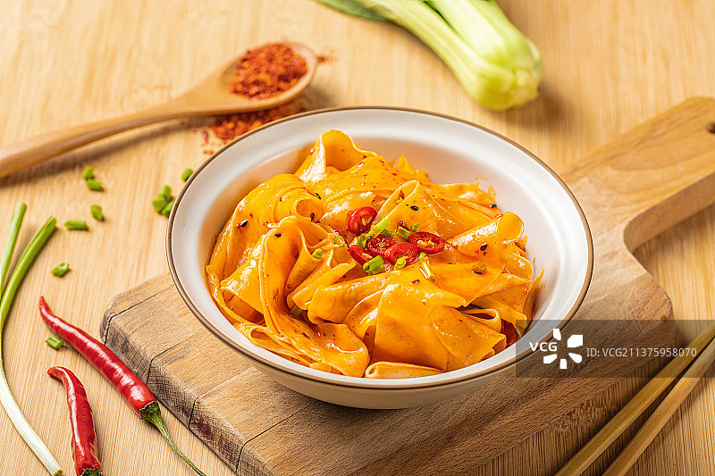 四川红油面皮图片素材