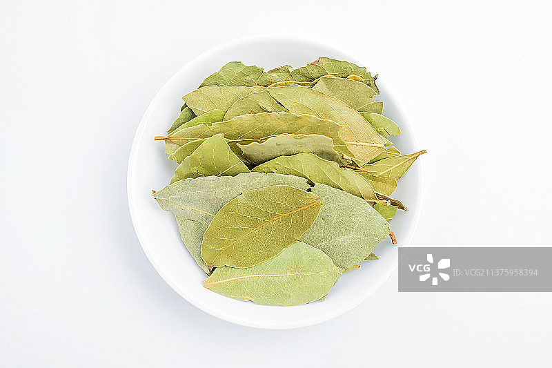 中餐烹饪常用香料-香叶图片素材