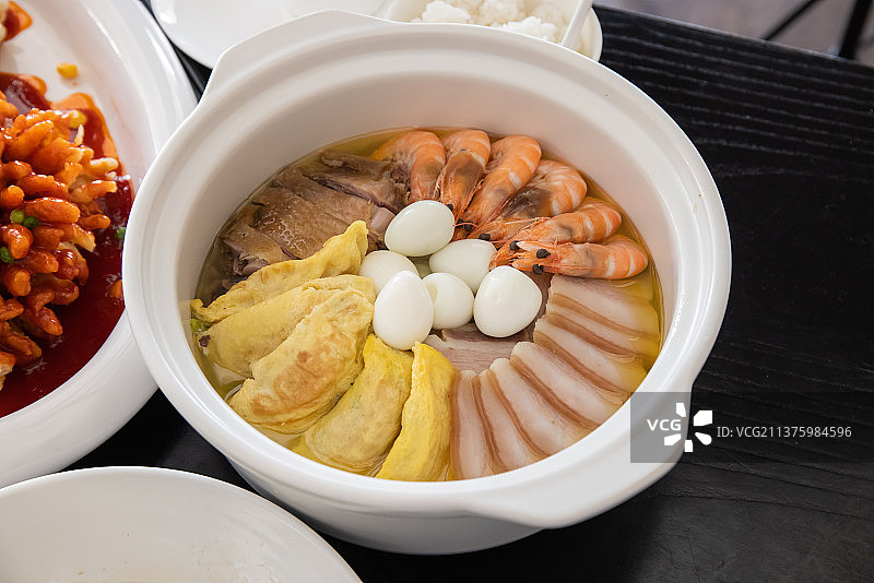 江浙菜年夜饭套餐图片素材