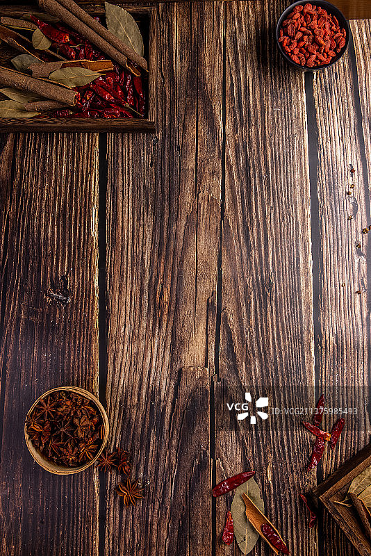 中餐美食道具背景图片素材