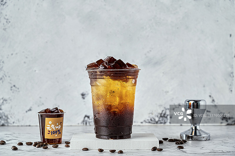 冰咖啡果汁图片素材