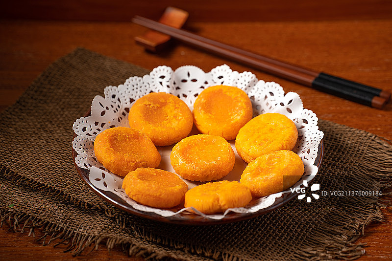 南瓜饼图片素材