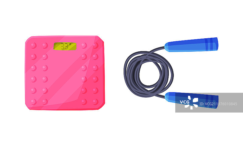 健身和运动器材跳绳图片素材