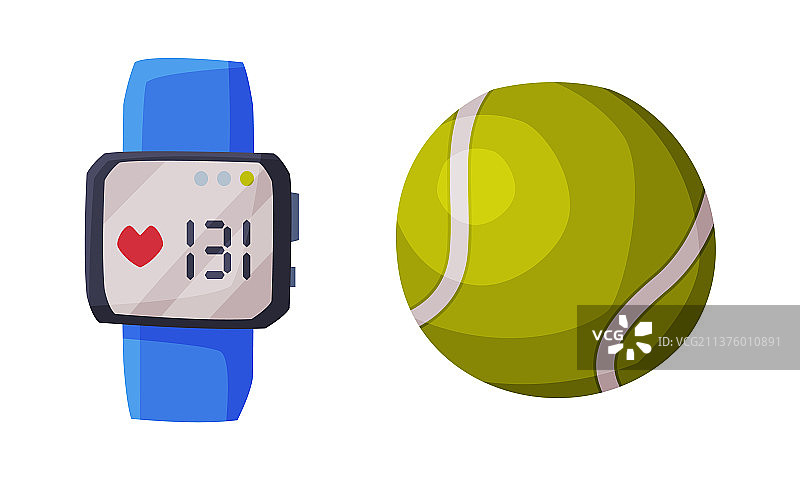 健身与运动器材：智能手表图片素材