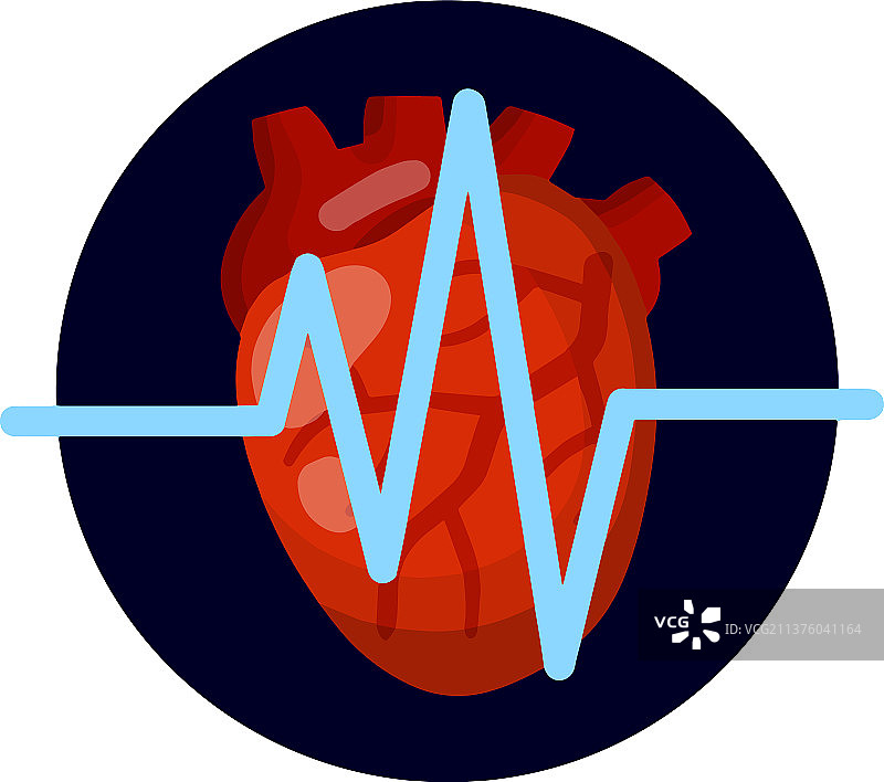心跳图标人体内脏图片素材