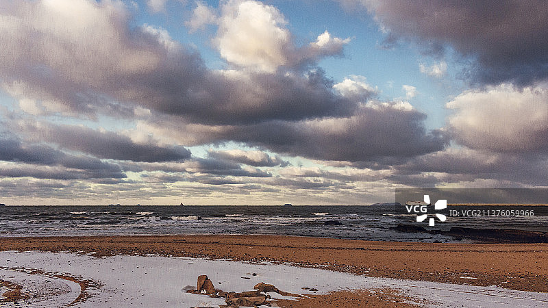 海边的云图片素材