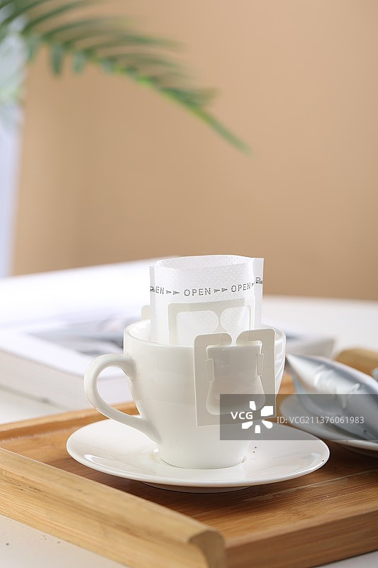 挂耳咖啡摆设图片素材