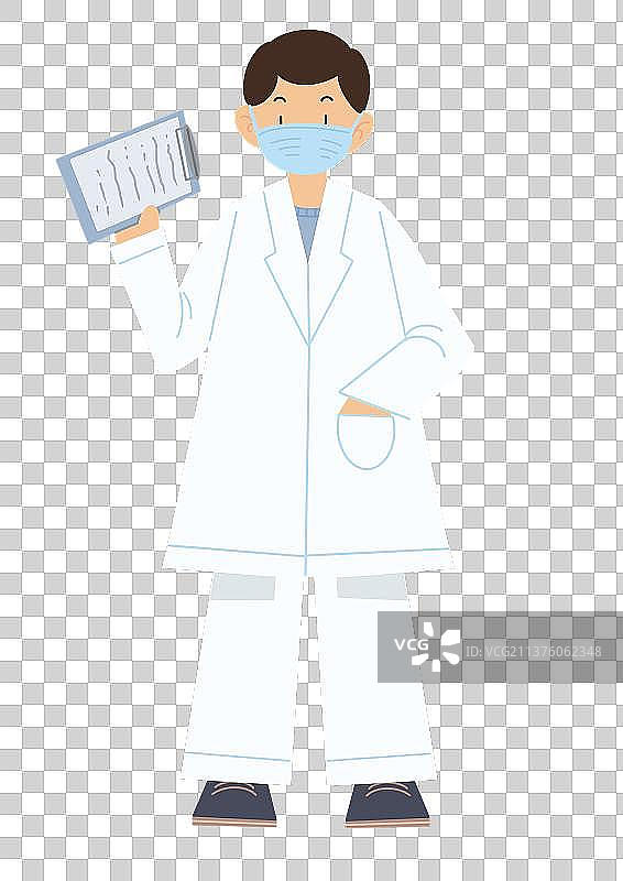 医生人物插画元素图片素材