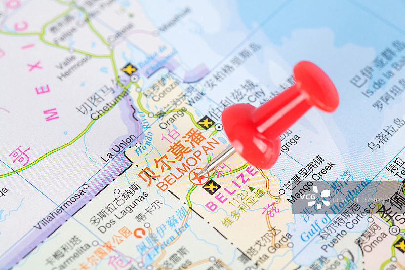 伯利兹旅游计划图片素材