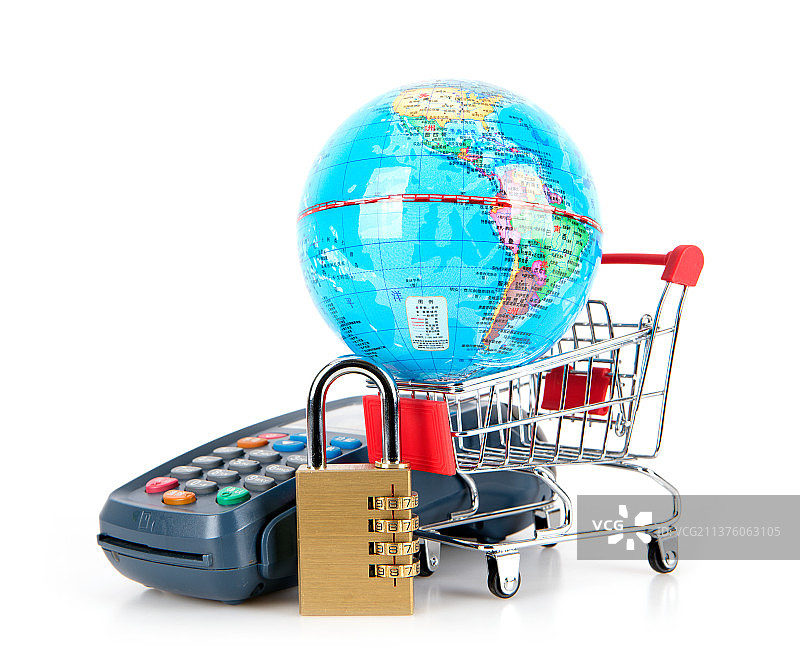 全球安全购物图片素材