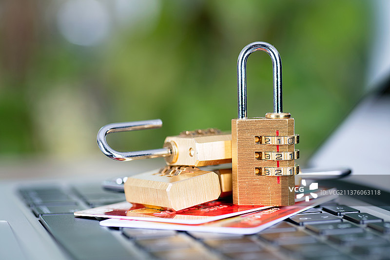 加密网络账户图片素材