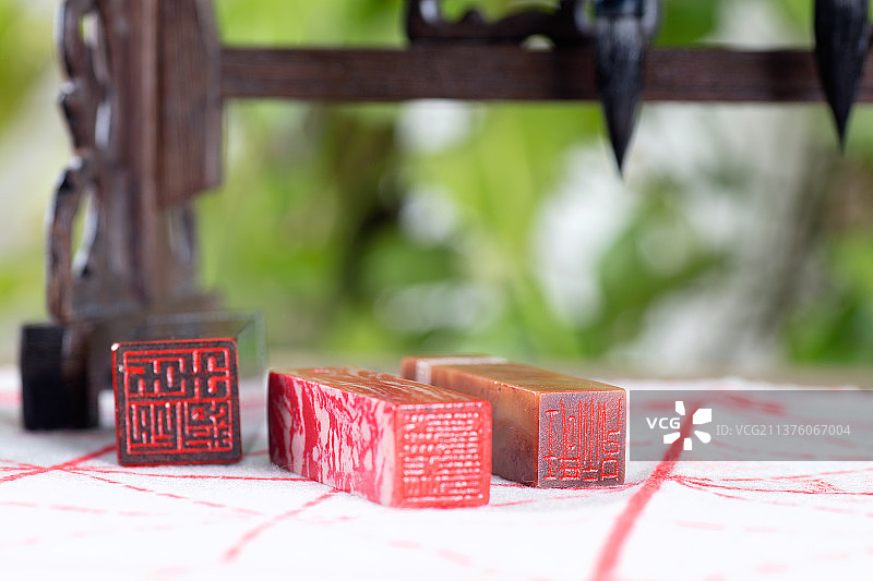 中国印章艺术图片素材