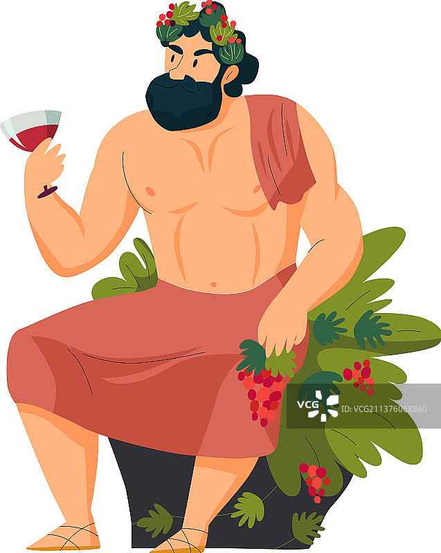 希腊酒神狄俄尼索斯图片素材