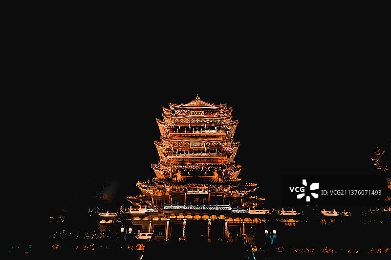 济南超然楼图片素材